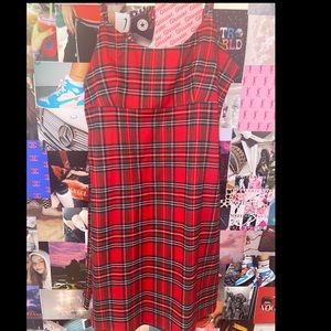 John Galt Red Plaid Dress!